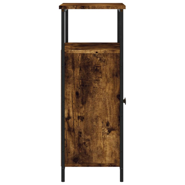 Sideboard Krysten 70x30x80cm, geräucherte Eiche (Holz)
