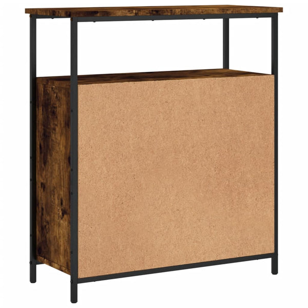 Sideboard Krysten 70x30x80cm, geräucherte Eiche (Holz)