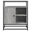 Graues Sideboard Cornelio 69x35x80cm (Holz)