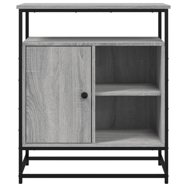 Graues Sideboard Cornelio 69x35x80cm (Holz)