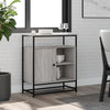 Graues Sideboard Cornelio 69x35x80cm (Holz)