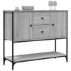 Graues Sideboard Victora 100x36x85cm (Holz)