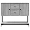 Graues Sideboard Victora 100x36x85cm (Holz)