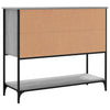 Graues Sideboard Victora 100x36x85cm (Holz)