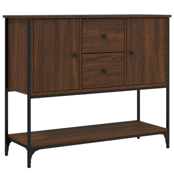 Braunes Sideboard Victora 100x36x85cm (Holz)