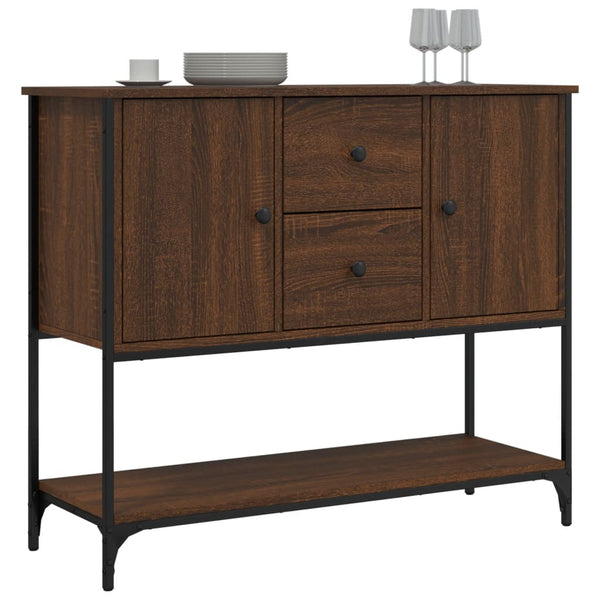 Braunes Sideboard Victora 100x36x85cm (Holz)