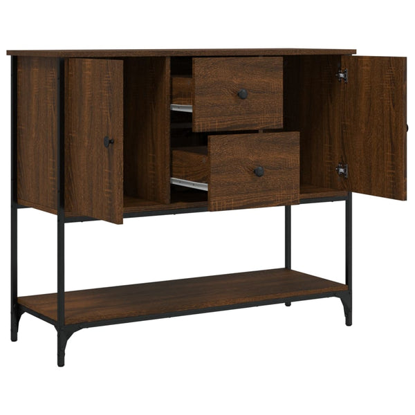 Braunes Sideboard Victora 100x36x85cm (Holz)