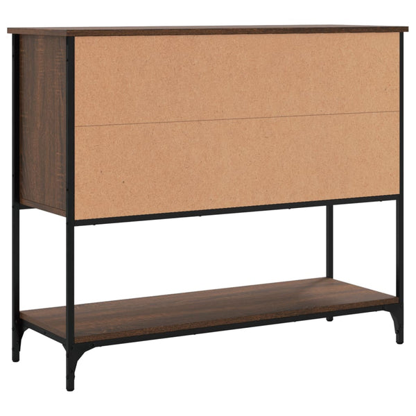 Braunes Sideboard Victora 100x36x85cm (Holz)