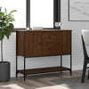 Braunes Sideboard Victora 100x36x85cm (Holz)