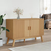 OLDEN Sideboard, braun, Größe 114x43x73,5 cm, Material Kiefer massiv