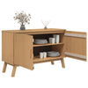 OLDEN Sideboard, braun, Größe 114x43x73,5 cm, Material Kiefer massiv
