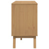 OLDEN Sideboard, braun, Größe 114x43x73,5 cm, Material Kiefer massiv