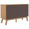 OLDEN Sideboard, braun, Größe 114x43x73,5 cm, Material Kiefer massiv