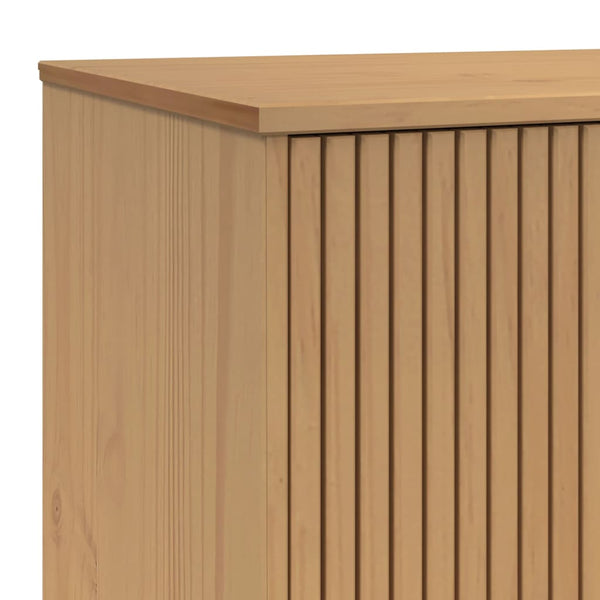 OLDEN Sideboard, braun, Größe 114x43x73,5 cm, Material Kiefer massiv