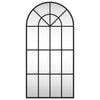 Schwarzer Wandspiegel Roneo 40x80cm (Bogeneisen)