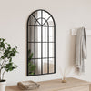 Schwarzer Wandspiegel Roneo 40x80cm (Bogeneisen)