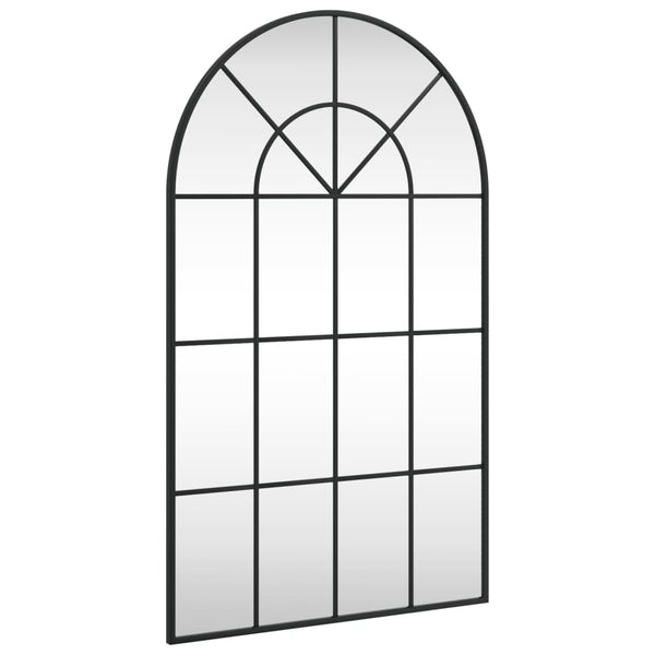 Schwarzer Wandspiegel Roneo 60x100cm (Bogeneisen)