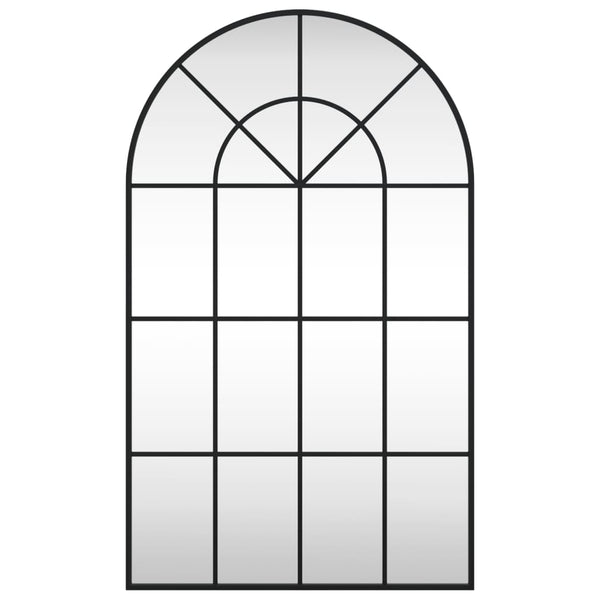 Schwarzer Wandspiegel Roneo 60x100cm (Bogeneisen)