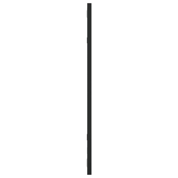 Schwarzer Wandspiegel Soriana 30x60cm (rechteckiges Eisen)