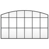 Schwarzer Wandspiegel Fidelia 100x60cm (Bogendesign Eisen)