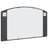 Schwarzer Wandspiegel Fidelia 100x60cm (Bogendesign Eisen)