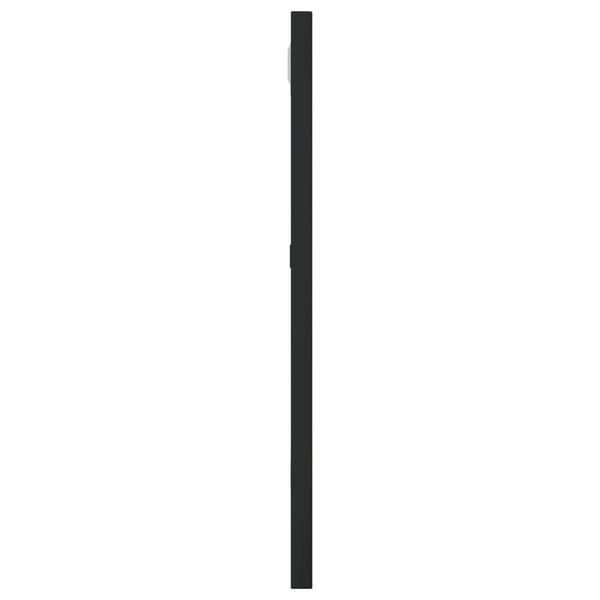 Schwarzer Wandspiegel Puggioli 30x40cm (Rechteck Eisen)