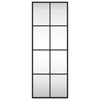 Schwarzer Wandspiegel Puggioli 30x80cm (Rechteck Eisen)