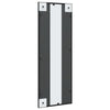 Schwarzer Wandspiegel Puggioli 30x80cm (Rechteck Eisen)