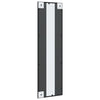 Schwarzer Wandspiegel Puggioli 30x100cm (Rechteck Eisen)