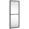 Wandspiegel Puggioli 20x50cm Schwarz (Rechteck Eisen)