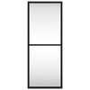 Wandspiegel Puggioli 20x50cm Schwarz (Rechteck Eisen)