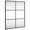 Schwarzer Wandspiegel Puggioli 50x60cm (rechteckig Eisen)