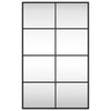 Schwarzer Wandspiegel Puggioli 50x80cm (Rechteck Eisen)