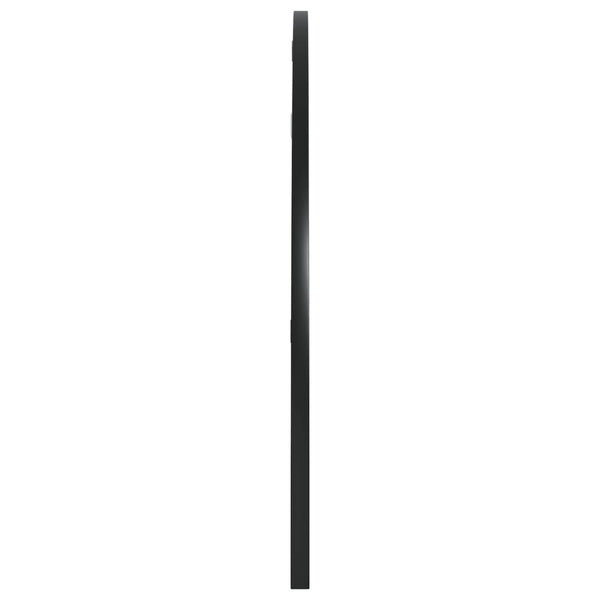Schwarzer Wandspiegel Berena 100x50cm (Bogeneisen)