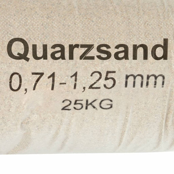 Filterquarzsand Theresia 25 kg 0,71 - 1,25 mm