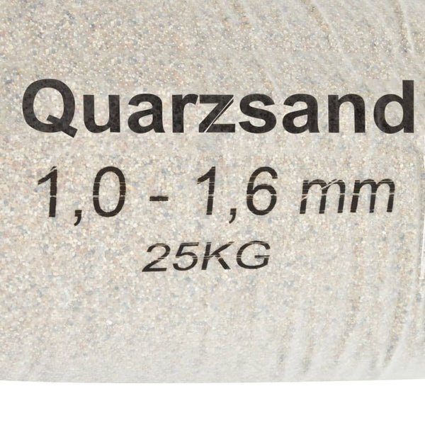 Filtersand Theresia 25 kg 1,0-1,6 mm