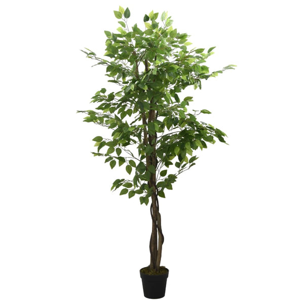 Künstliche Grünpflanze Feigenbaum Stoichitoiu 80cm (378 Blätter)
