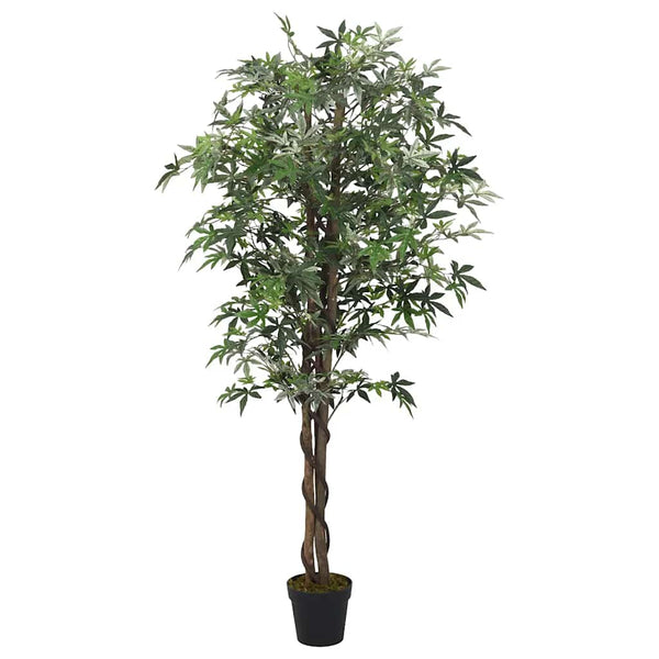 Künstliche Grünpflanze Ahorn Ilario 80cm (224 Blätter)