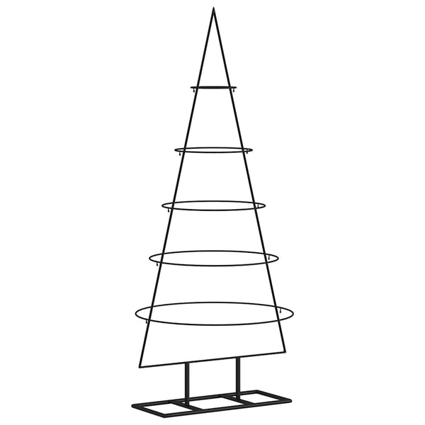 Schwarzer dekorativer Weihnachtsbaum Mirelia 125cm