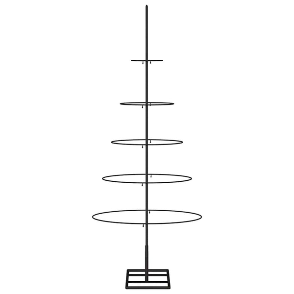 Schwarzer dekorativer Weihnachtsbaum Mirelia 125cm