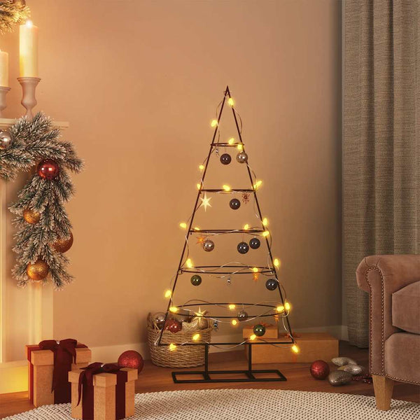 Schwarzer dekorativer Weihnachtsbaum Mirelia 125cm