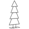 Schwarzer dekorativer Weihnachtsbaum Koroli aus Metall 125cm