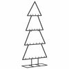 Schwarzer dekorativer Weihnachtsbaum Koroli aus Metall 125cm