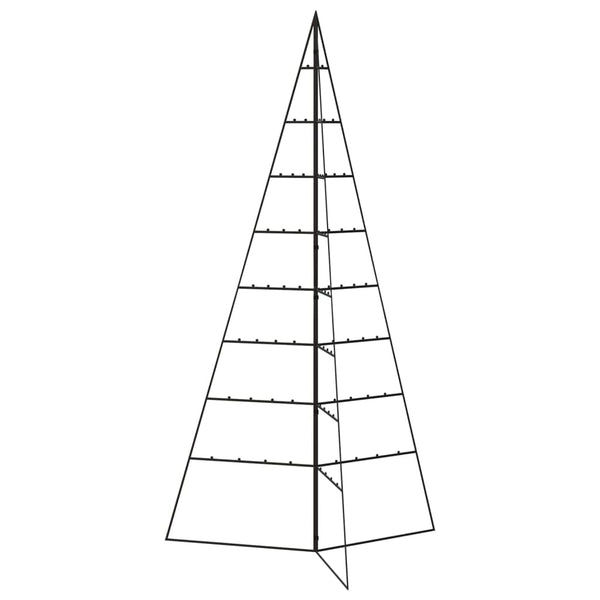 Musta metallinen koristejoulukuusi Bombita 180cm