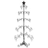 Schwarzer Weihnachtsbaum aus Metall Onas 150cm