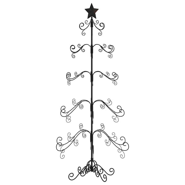 Schwarzer Weihnachtsbaum aus Metall Onas 150cm