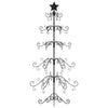 Schwarzer Weihnachtsbaum aus Metall Onas 150cm