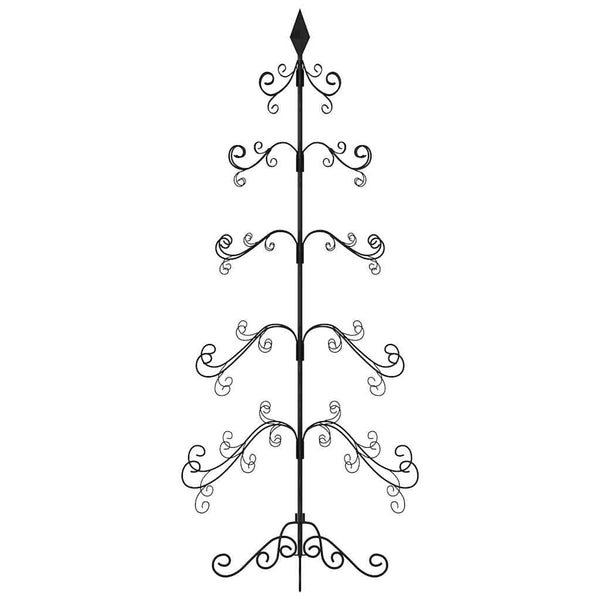 Schwarzer Weihnachtsbaum aus Metall Onas 150cm