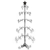 Schwarzer Weihnachtsbaum aus Metall Onas 150cm