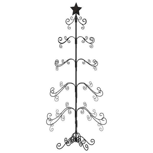 Schwarzer Weihnachtsbaum aus Metall Onas 150cm